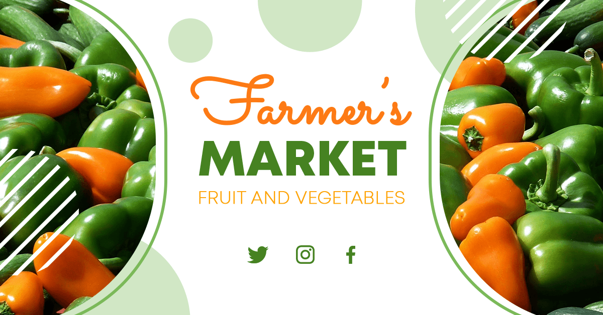 Fruits and vegetables banners