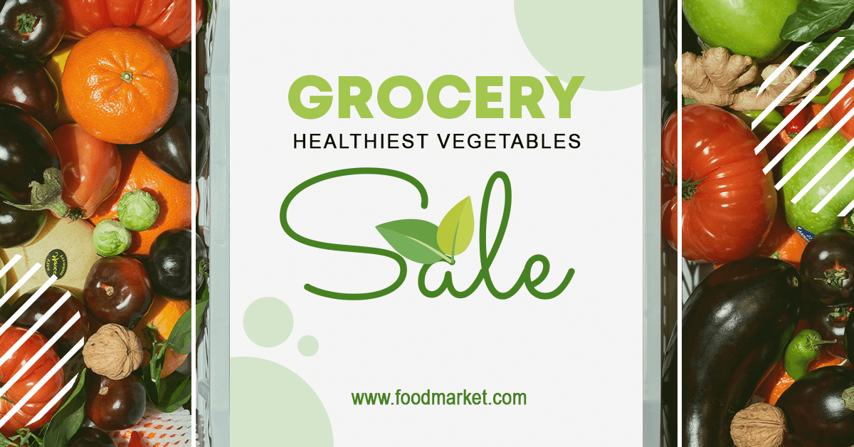 vegetables marketing banner
